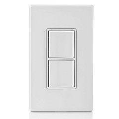 Leviton 15 Amp, 120/277 Volt, Decora Single-Pole, AC Combination Small, White