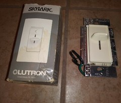 Lot of 6 Lutron S-600P & SFSQ-F SkyLark Single-Pole Dimmer – 3 NEW & 3 USED 6pcs