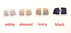 LUTRON Skylark DUAL SPLIT DIMMER replacement Slider HALF KNOBS OEM – 1 pair