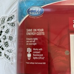 NOS Honeywell RPLS530A 7-Day Programmable Light Switch Timer 2-Pack Factory Seal