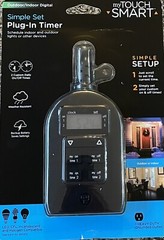 Jasco Digital My Touch Smart Simple Set Plug-In Timer Indoor Outdoor