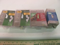 Lot Of 4 Lutron Toggler TGCL153PHWH Single Pole Dimmer, TG600PHIV