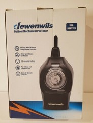 Dewenwils HOMT12B Outdoor Mechanical Pin Timer – open Box