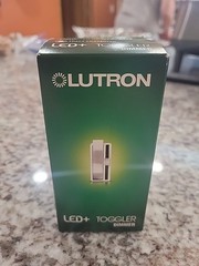 Lutron TGCL-153PR-WH Toggle Dimmer Switch – Gray
