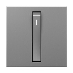 Legrand Adorne ASWR1532M4 15-A Single Whisper Light Switch-Magnesium