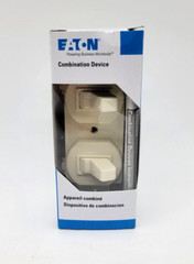 Eaton NSB Light Almond 275LA-BX-LW Toggle Switch Combination Device 1P 15A 277V