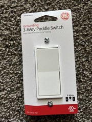 Paddle Rocker Switch – Single Pole Switch, On/Off, Replacement for Light Switche