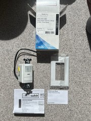 WSX WH 30M Wall Light Switch Sensor White 30 Minute Adjustable Time Delay New