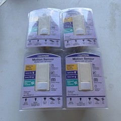 LOT OF 4 Lutron Maestro On/Off Wall Switch – Light Almond (MS-OPS5MH-LA) #3877