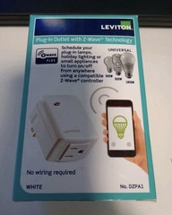Leviton DZPA1-2BW Decora Smart 15A Z-Wave Plug-In Outlet
