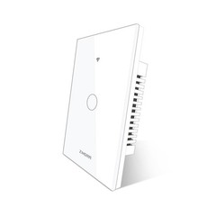 Smart Matter Light Switch, 2.4G WiFi Touch Wall Switch (Neutral Wire Required)