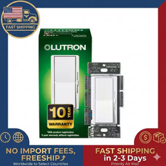 Shop Lutron Diva LED+ Dimmer Switch for Dimmable LED and Incandescent Bulbs, 150