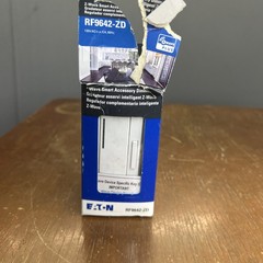 NEW Eaton RF9642-ZWS Z-Wave Plus Smart Wi-Fi Accessory Dimmer White Satin