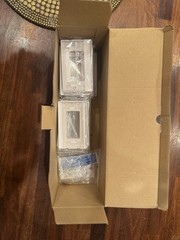 Pack Of 16 ELEGRP White Slide Dimmer Rocker Switch Covers (Screws Included!)