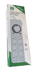 BN Link Outlets Power Strip with 24hr Programmable Timer and Surge Protector