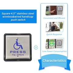 WIFI Smart Handicap Hand Sensor Switch Compatible for Alexa,Google,Phone APP
