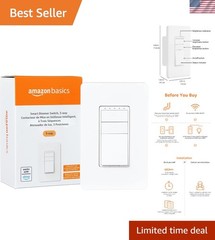 Upgrade Your Home with Alexa-Compatible Smart Dimmer Switch, 3-Way Design