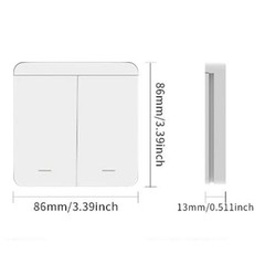 Long Range RF Wireless Light Control Kit Featuring Compact Design Receivers