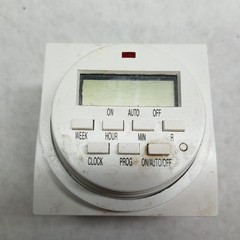 Sun Leaves Heavy Duty Digital Electric Programmable Timer Dual Outlet Switch Typ