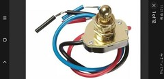 (1PC) ZING EAR LIGHTING LAMP ROTARY 3-WAY SWITCH/2-CIRCUIT, BRASS (61215/681660)