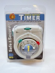 Ingraham Single Setting Timer 1875 Watts Wall Plug Outlet Time Controller