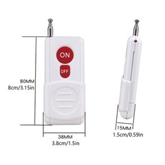NEW 433MHz Remote Control Relay Wireless Remote Switch For Insecticide Machines