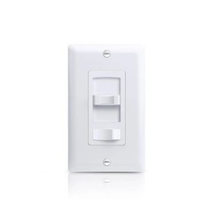 Dimmer Switch, Single Pole/3-Way LED Rocker Dimmer Light Switch for 150W LED/CFL