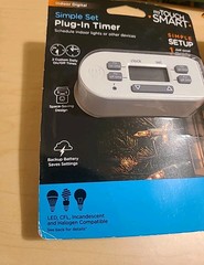 Lot of 2 On/Off Indoor Digital Plug-In Time “my Touch SMART” NEW,SEALED!!