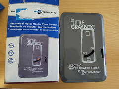 Intermatic WH40 Electric Water Heater Timer ~The Little Gray Box,