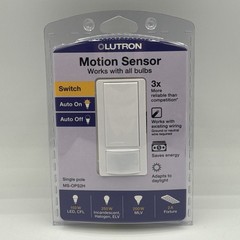 Lutron MS-OPS2H-WH Maestro Occupancy Sensor Switch Motion White Single Pole