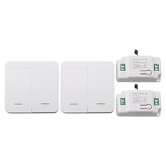 Long Range RF Wireless Light Control Kit Featuring Compact Design Receivers