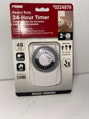Prime: 24-Hour Timer Model 0224879 Brand New Factory Sealed In Box