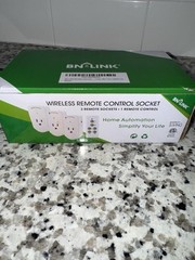 BN-LINK Wireless Remote Control Socket Electrical Outlet Switch Automation White