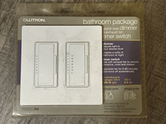 Lutron MA-BP1HW-WH Maestro 600W Dimmer-3A Fan Timer Pack White – NEW