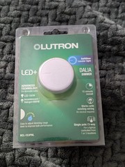 Lutron RCL-153PNLH-WH Dalia LED+ Rotary Dimmer Switch Single-Pole/3-Way White