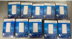 💥10 PIECES**Lutron Claro Smart Switch on/off (DVRF-5NS-WH-R)White* NEW*💥