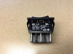 1PC three speed power switch T125/55 SR-08 ship type switch 16A 250V