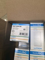 New Qty (1) Lutron RRST-W4B-WH RadioRA3 Sunnata 4-Button Keypad, WHITE