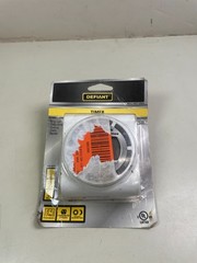 Defiant Heavy Duty Digital Timer 7-Day Programmable Dual Grounded Outlets