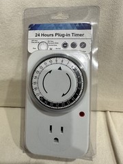 Plug-in Timer Model 24 Hours 15 Amps GMT04A-US