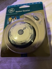 Random Vacation 7 Day Timer GE Light Non-Digital Easy to SET Home Security P30
