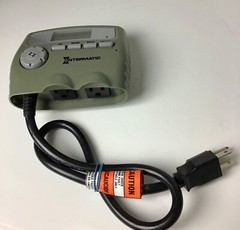 Intermatic Outdoor Timer Mountable 7 Day Programmable Raintight