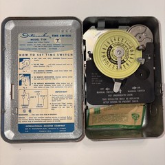 Intermatic T104R 24 HR Mechanical Time Switch PREOWNED UNTESTED