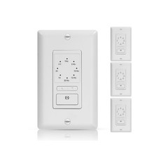 ECOELER Light Timer Switches, 15A Countdown in Wall Timer with Manual Overrid…