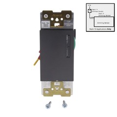 Leviton Slate Acenti Light Dimmer Switch for Fluorescent Lighting
