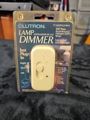 Lutron LC-300NLH-WH 300 Watt Lamp Dimmer White – Open Box, Please Read!!