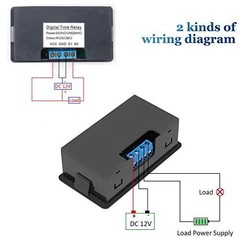Timer Relay, Icstation DC 12V Time Delay Switch 10A 12v