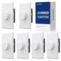 Digital Rotating Dimmer Switch for Dimmable LED, CFL and Incandescent Light Lamp