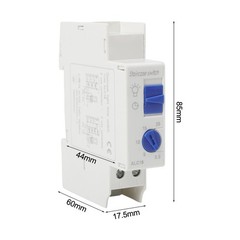 Automatic Switch Energy Efficient 0.5 To 20 Minutes Timer ABS Plastic Material