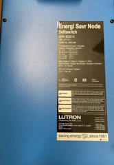 Lutron QSN-4S20-S Energi Savr Node Softswitch Lighting Controller